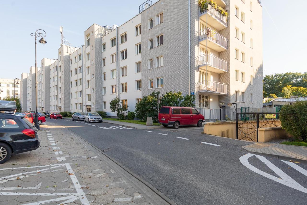 Grand Theater Beige Apartment Warsaw Exterior photo