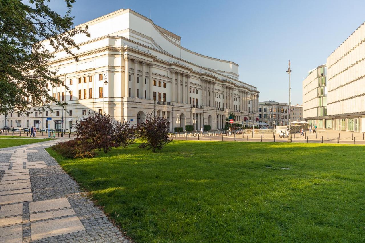 Grand Theater Beige Apartment Warsaw Exterior photo